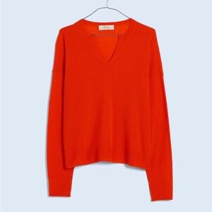 Madewell Cashmere V-Neck Sweater